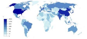 internet using countries