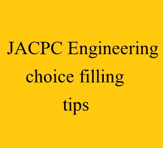 JACPC Engineering choice filling
