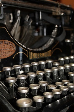 old typewriter