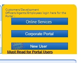 Register on LIC's portal