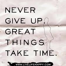 never give up quote inspiring 