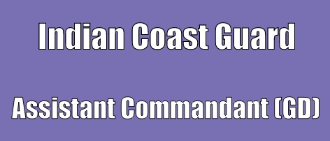 Indian Coast Guard Assistant Commandant (GD)