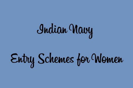 Indian Navy women entry