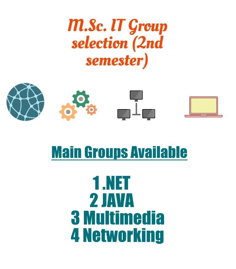 M.Sc. IT Groups/Specialisations