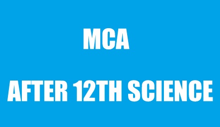 MCA after 12th Science