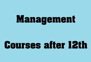 management courses after 12th