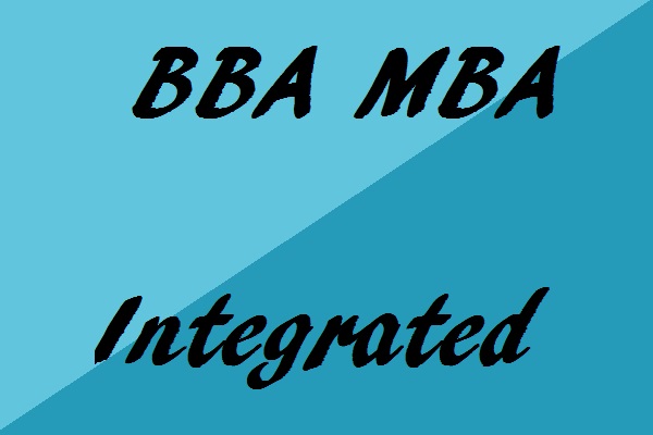 BBA MBA Integrated course