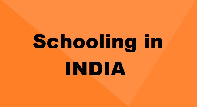 School levels in India