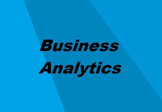 MBA in Business Analytics