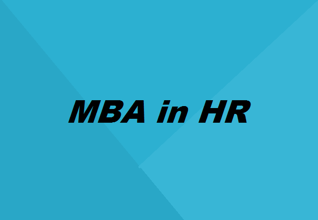 MBA in HR Management