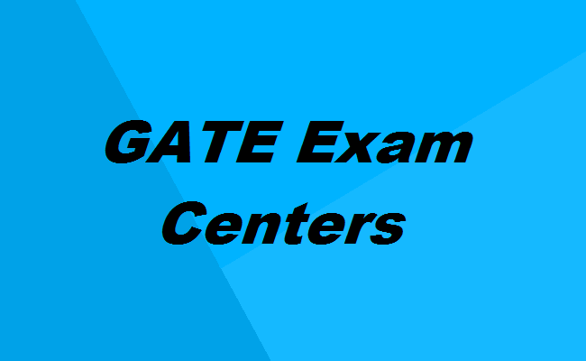 Change GATE exam center