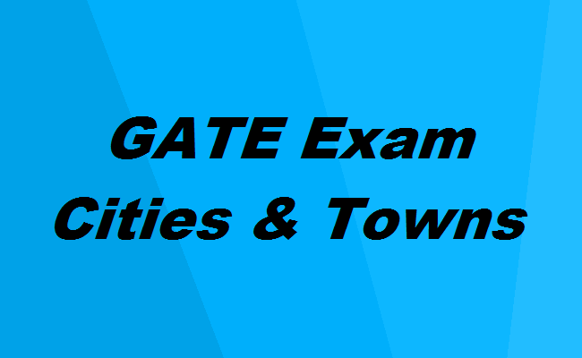 GATE 2018 exam centers