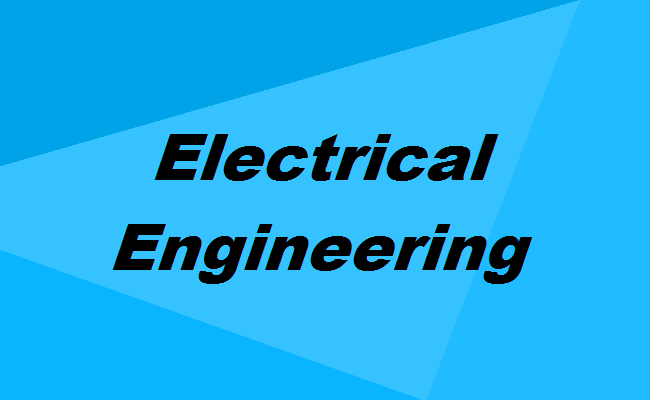 GATE Electrical Engineering syllabus