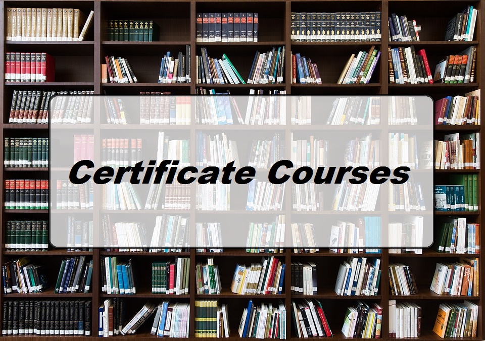 Certificate courses in India