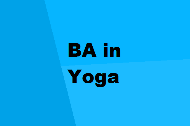 BA in Yoga