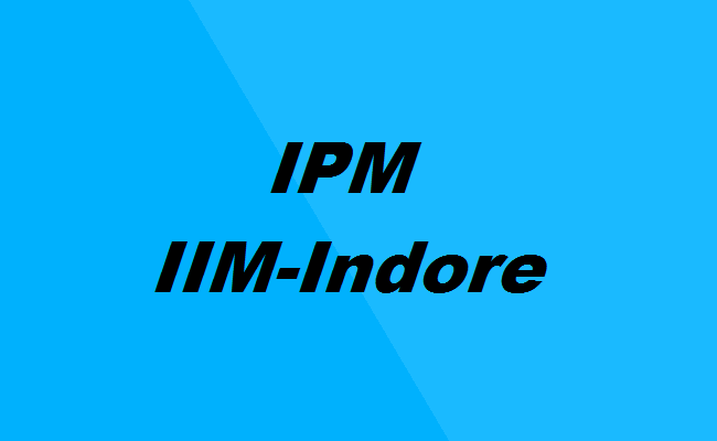 IPM course by IIM-Indore