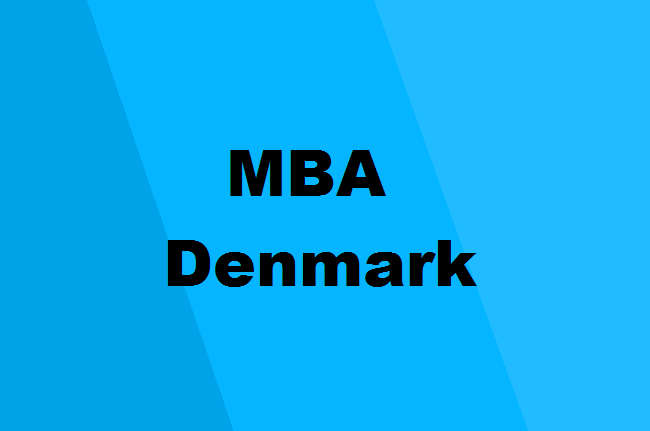 MBA in Denmark