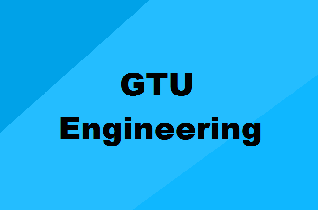 GTU Engineering courses