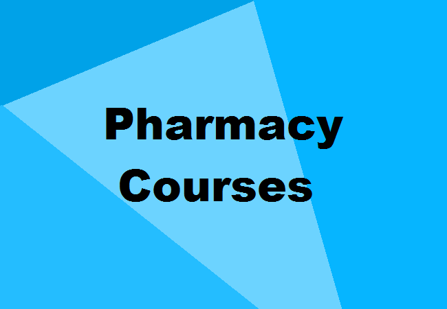 Pharmacy courses