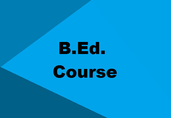 B.Ed. course