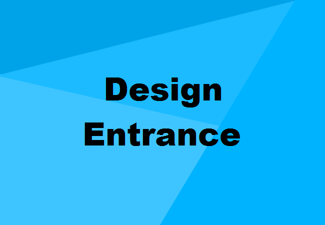 Design Entrance exams