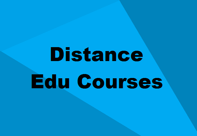 Distance Education courses