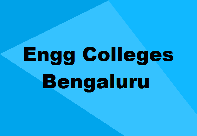 Engineering Colleges in Bengaluru