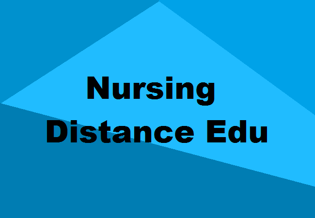 Nursing distance courses