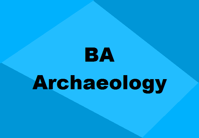BA Archaeology