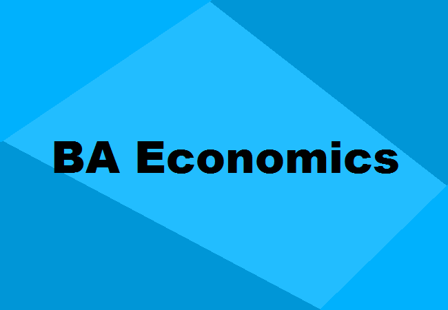 BA Economics
