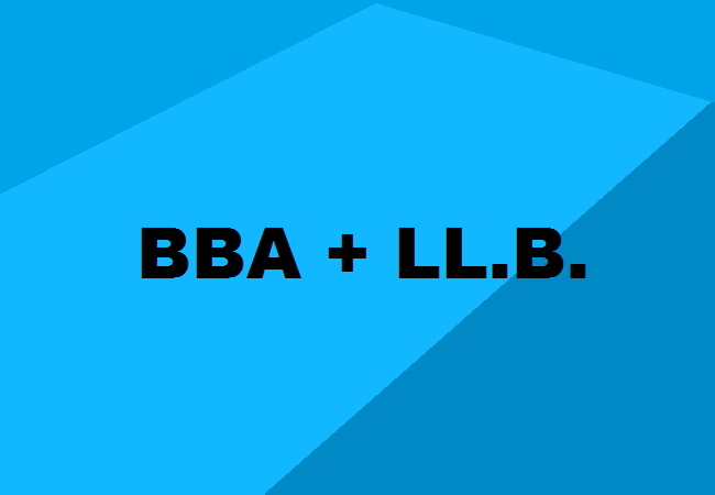 BBA LL.B. Integrated course