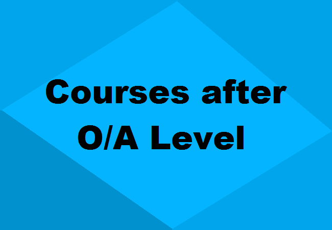 Certificate courses after O/A level
