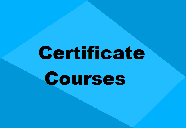Certificate courses Engineering