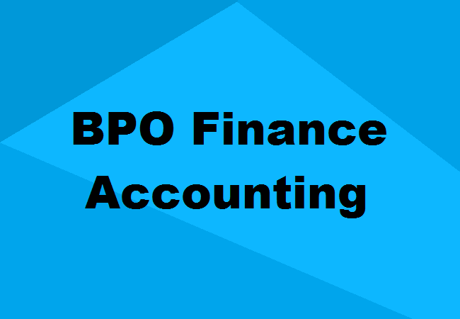 BPO Finance and Accounting
