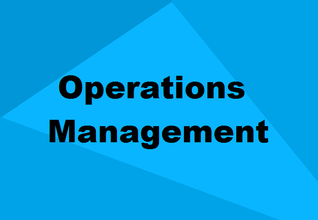 Executive Diploma in Operations Management