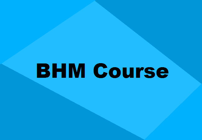 BHM Course