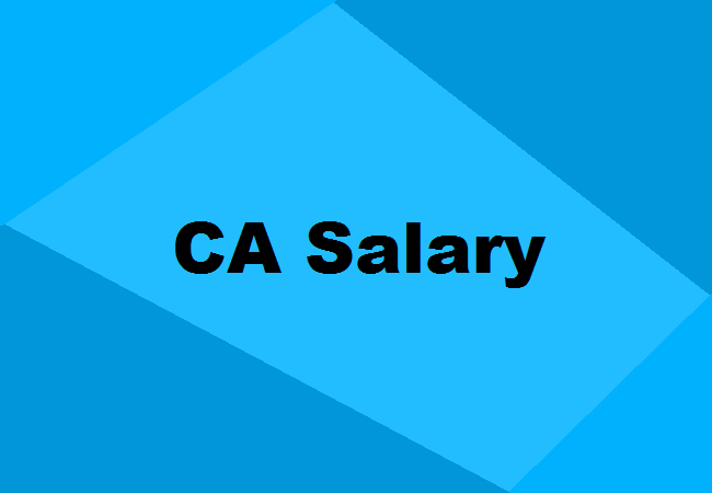 CA Salary