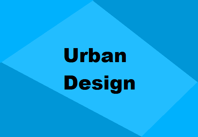Bachelor of Urban Design