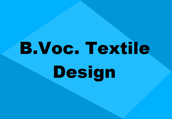 B.Voc. Textile Design