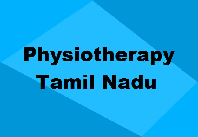 Physiotherapy Colleges in Tamil Nadu