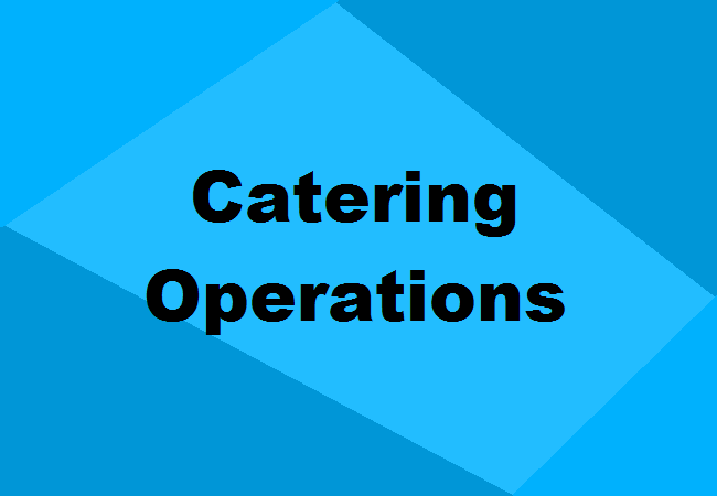 B.Voc. Catering Operations