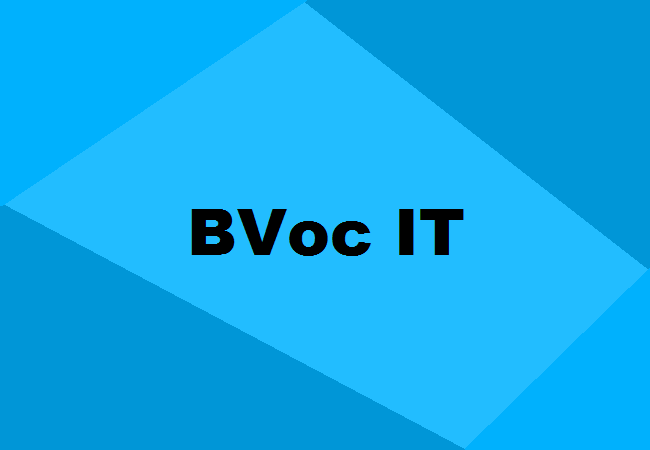 B.Voc. Information Technology