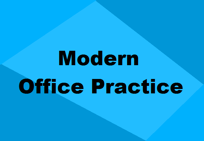 B.Voc. Modern Office Practice