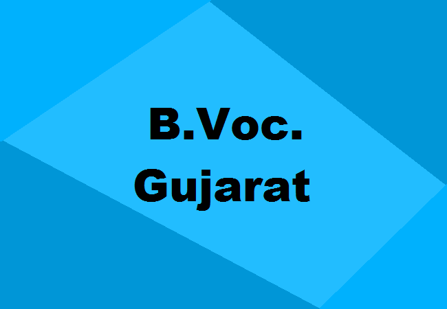 B.Voc. Colleges Gujarat