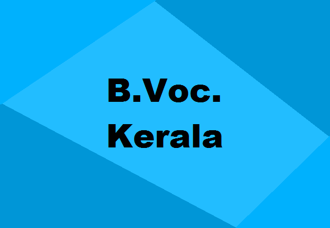 B.Voc. Colleges in Kerala