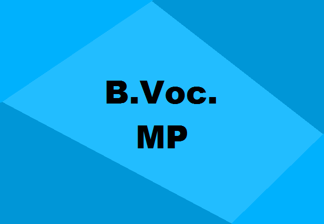 B.Voc. Colleges Madhya Pradesh