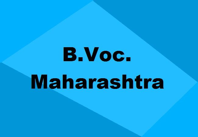 B.Voc. Colleges Maharashtra