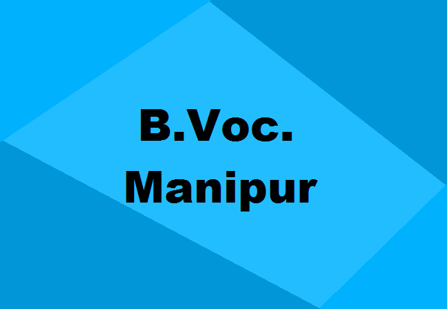 B.Voc. Colleges Manipur