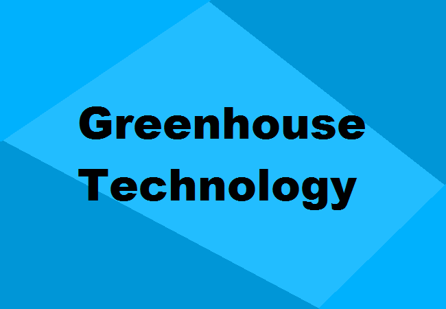 B.Voc. Greenhouse Technology