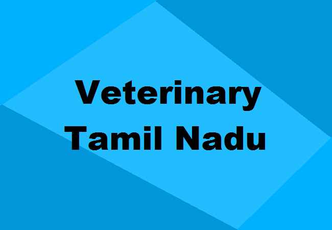 Veterinary Colleges Tamil Nadu